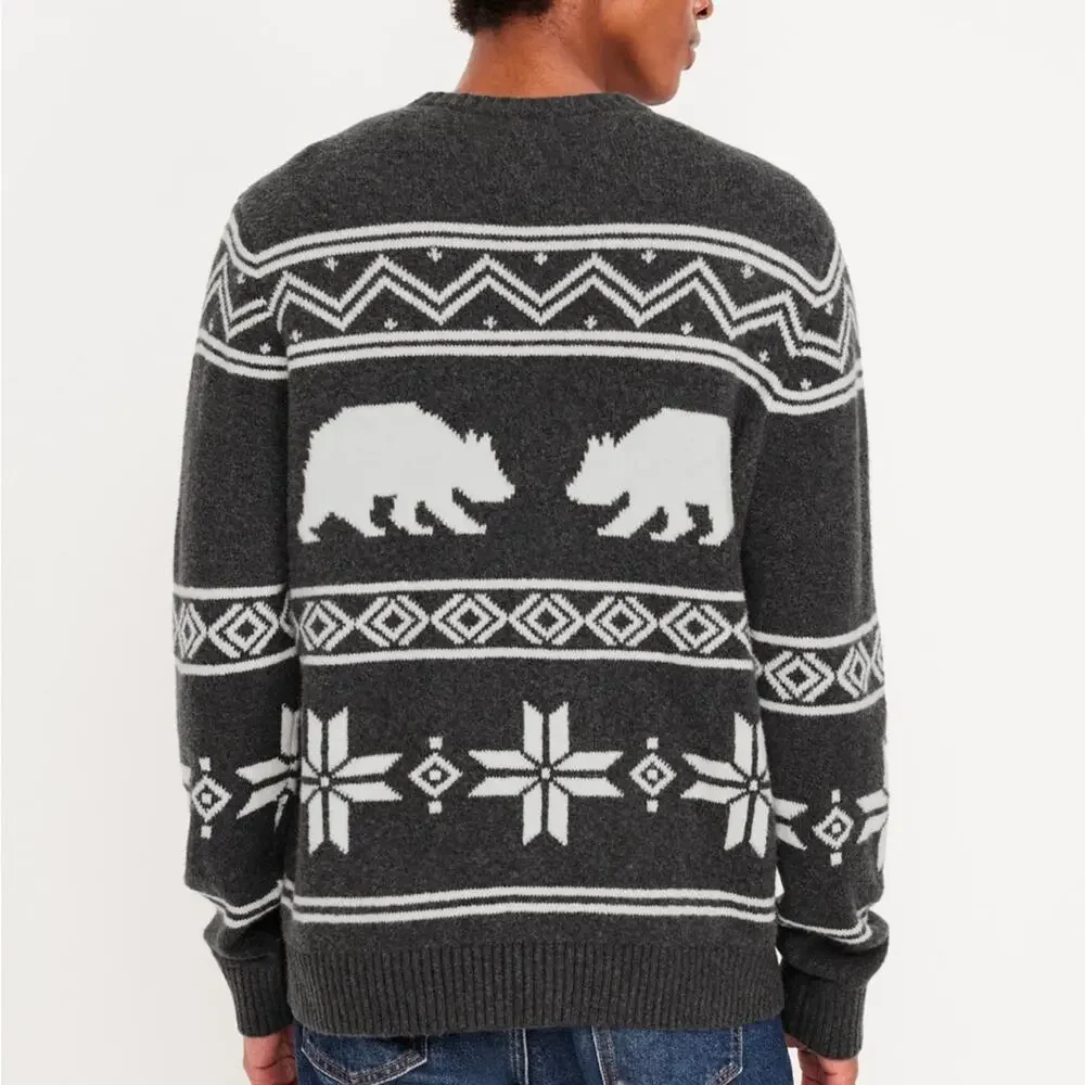 Old Navy Bear SoSoft Fair Isle Sweater